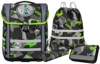 McNeill Schulranzen-Set PERFECTO, 5tlg. - Kollektion 2024 (TECHNO)
