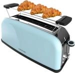 Cecotec Vertikaler Toaster 1 Langschlitz Toastin' time 850 Blue Long, 850 W, 2