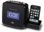 Soundmaster URD810IPH PLL-Uhrenradio mit MP3-CD/Apple iPod/iPhone