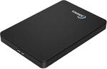 Sonnics 500GB Schwarz Externe tragbare Festplatte USB 3.0 kompatibel mit Windows-PC,