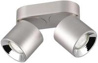 Trio Leuchten Einbau- & Aufbauleuchte Guayana 651000207, Metall Nickel matt, exkl. 2x