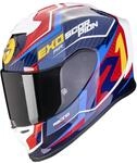 E-BIKERS HELM SCORPION EXO-R1 EVO AIR COUP Blau-Rot-Gelb Gr&ouml;&szlig;e M