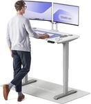 Desktronic HomePro H&ouml;henverstellbarer Schreibtisch 120 &times; 60 cm &ndash; Elektrischer