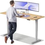 Desktronic HomePro H&ouml;henverstellbarer Schreibtisch 200 &times; 80 cm &ndash; Elektrischer
