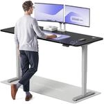 Desktronic HomePro H&ouml;henverstellbarer Schreibtisch 200 &times; 80 cm &ndash; Elektrischer