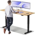Desktronic HomePro H&ouml;henverstellbarer Schreibtisch 200 &times; 80 cm &ndash; Elektrischer