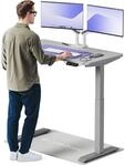 Desktronic Homeone H&ouml;henverstellbarer Schreibtisch 120 &times; 60 cm &ndash; Elektrischer