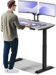 Desktronic Homeone H&ouml;henverstellbarer Schreibtisch 120 &times; 60 cm &ndash; Elektrischer