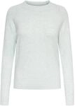 ONLY Damen Pullover Strickpullover ONLRICA Life 15204279,Mist Green/Detail:Melange,XS