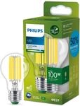 Philips Ultra Efficient &ndash; Ultra-energiesparende Lampe, LED-Lichtquelle, E27, 100W,