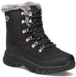 Skechers Damen Stiefel f&uuml;r kaltes Wetter Schneestiefel, Schwarz, 36 EU