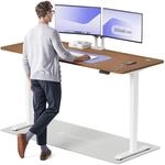 Desktronic HomePro H&ouml;henverstellbarer Schreibtisch 200 &times; 80 cm &ndash; Elektrischer
