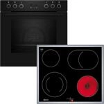 NEFF EX4PB, Set bestehend aus E2CCG6AK0, N 30, Einbauherd mit CircoTherm, 60 x 60 cm,