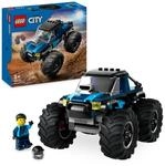 LEGO City Blue Monster Truck Toy for 5 Plus Year Old Boys & Girls, Vehicle Set with a