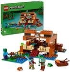 LEGO Minecraft Das Froschhaus - Spielzeug mit Boot, Tierfiguren & Zubeh&ouml;r -...