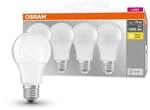 Osram LED Base Classic A, Sockel: E27, Nicht Dimmbar, Warmwei&szlig;, Ersetzt eine