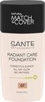 SANTE Naturkosmetik Radiant Care Foundation 07 Rose Beige, vegane Foundation mit