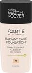SANTE Naturkosmetik Radiant Care Foundation - 03 Neutral Linen - 30ml - fl&uuml;ssige