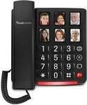 Amplicomms BigTel 40 Plus, schnurgebundenes Gro&szlig;tasten-Telefon, sechs