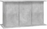 vidaXL Aquariumst&auml;nder Betongrau 101 x 41 x 58 cm Holzwerkstoff