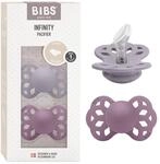 BIBS Infinity Anatomischer Schnuller Zweierpackung, bisphenol-A frei, anatomischer