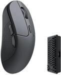 Keychron M3 4000 Hz Kabellose optische Maus Bluetooth 5.1/2.4 GHz/USB, Leichtgewicht