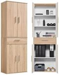 mokebo Mehrzweckschrank B&uuml;roschrank (60x180 cm) 'Der Praktische' Made in...
