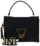 Coccinelle Leder Handtasche Umh&auml;ngetasche Arlettis Signature Handbag Grained Leather