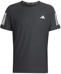 adidas Herren Own the Run Tee, Black, M Tall