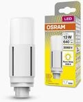 Osram DULUX LED D13 VT EM, G24D, 5,5W, 640lm, 3000K, warmwei&szlig;e Lichtfarbe, f&uuml;r