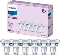 Philips LED Lampe ersetzt 35 W, GU10 Reflektor, neutralwei&szlig;es Licht (4000K), 275