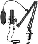 TONOR USB Podcast Microphone, Gaming PC Studio Streaming Mic Kit for