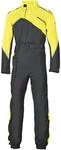 Held Monsun II 1-Teiler Motorrad Regenkombi, schwarz/gelb, 5XL