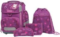Schneiders Ergolite Berry Paw M&auml;dchen Schultasche - 9-teiliges Set, Orthop&auml;disch