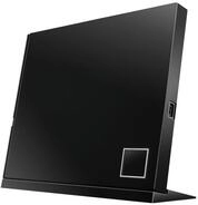 Asus SBW-06D2X-U externer Slim Blu-Ray BDXL Brenner (6x BD-R (SL/DL), 8x DVD&plusmn;R, 6x