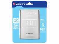 Verbatim 53071 Store 'n' Go SuperSpeed I 1 TB I Silber I Externe Festplatte I...