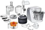 Bosch K&uuml;chenmaschine Serie 4, Sch&uuml;ssel 3,9 L, Mixer 1,25 L, Fleischwolf,