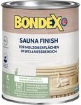 Bondex Sauna Finish Farblos 1 L f&uuml;r 12 m&sup2; | Wasser- und schmutzabweisend | Schutz