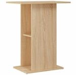 vidaXL Aquariumst&auml;nder Sonoma-Eiche 60,5 x 36 x 72,5 cm Holzwerkstoff