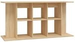 vidaXL Aquariumst&auml;nder Sonoma-Eiche 120 x 40 x 60 cm Holzwerkstoff