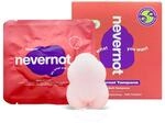 nevernot Softtampons, 10 St&uuml;ck: Menstruationsschwamm mit optionalem Faden, 100%