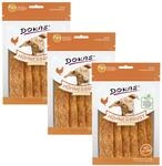 Dokas Hundesnack H&uuml;hnerbrust getrocknet &ndash; 3 x 70g | Schonend luftgetrocknet &