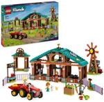 LEGO Friends Auffangstation f&uuml;r Farmtiere, Bauernhof-Spielzeug mit 3 Figuren...