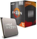 AMD Ryzen 5 5500GT Prozessor (intergrierte Radeon Grafik, 6 Kerne/12 Threads , 65W