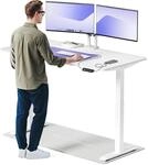 Desktronic Homeone H&ouml;henverstellbarer Schreibtisch 160 &times; 80 cm &ndash; Elektrischer