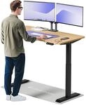 Desktronic Homeone H&ouml;henverstellbarer Schreibtisch 140 &times; 70 cm &ndash; Elektrischer