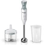 Bosch Stabmixer ErgoMixx, Edelstahl-Mixfu&szlig;, Mix- und Messbecher, 4-Klingen-Messer,