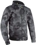 Oxford Herren Super 2.0 Motorrad Hoodie, grau camo, XXXXL