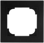 Busch-Jaeger Busch-art Linear Abdeckrahmen, 1-fach, Schwarz Matt | Horizontale...
