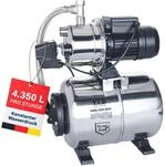T.I.P. Hauswasserwerk HWW 4500 INOX aus Edelstahl mit 1200 W Leistung I 4350 l/h